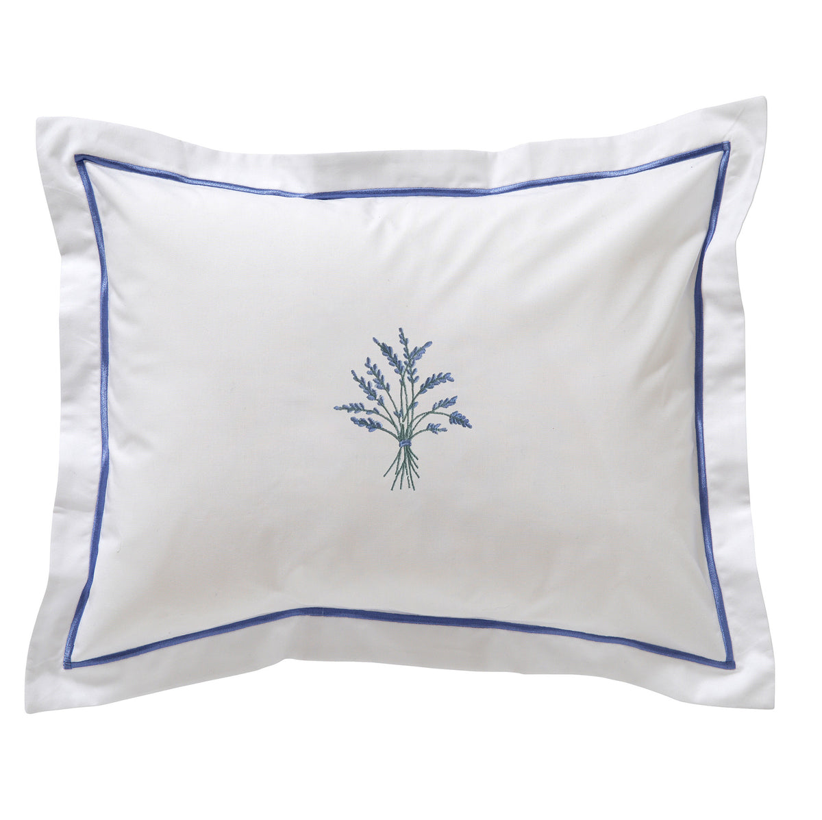 Boudoir Pillow Cover, Embroidered Botanical