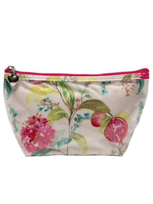 Cosmetic Bag (Small), Pomegranate