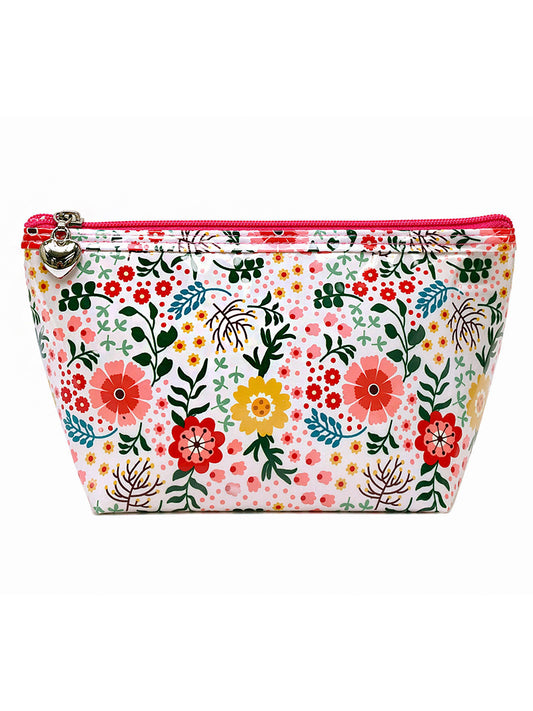 Cosmetic Bag (Small), Posies (Multi)