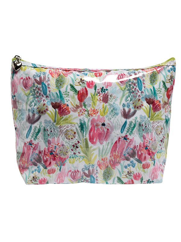Cosmetic Bag (Medium), Cotton/Waterproof PVC