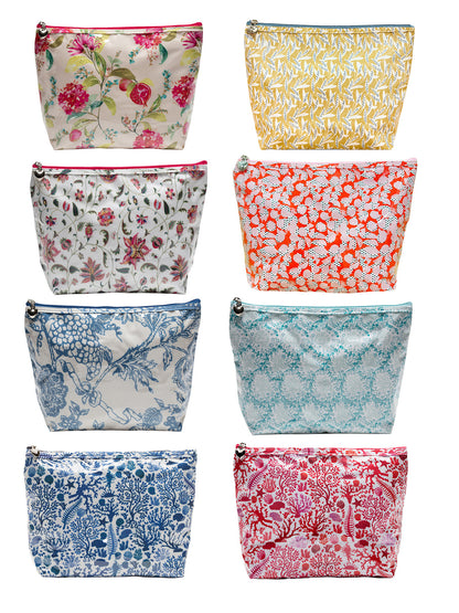 Cosmetic Bag (Medium), Vinyl Covered, Waterproof PVC
