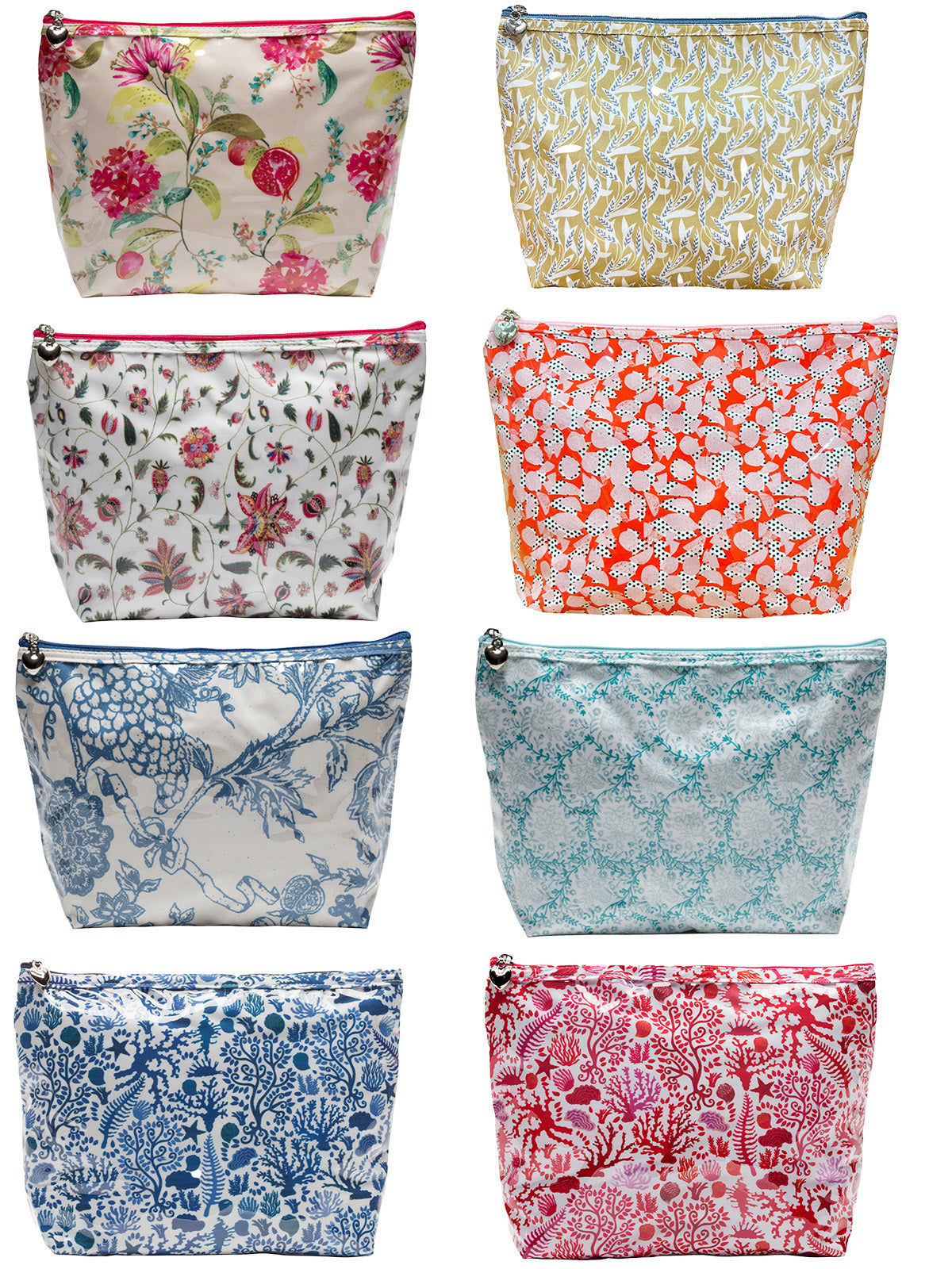Cosmetic Bag (Medium), Cotton/Waterproof PVC