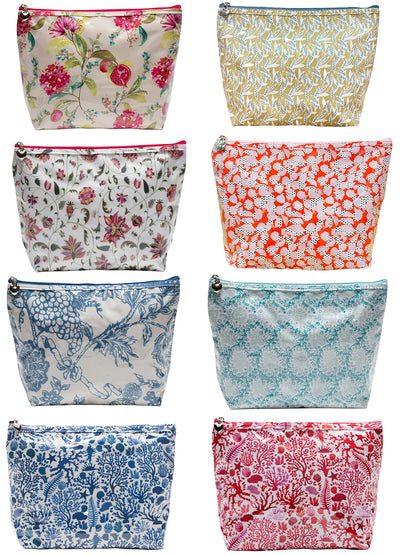 Cosmetic Bag (Medium), Cotton/Waterproof PVC