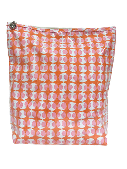 Cosmetic Bag (Large), Cotton/Waterproof PVC