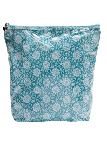 Cosmetic Bag (Large), Cotton/Waterproof PVC