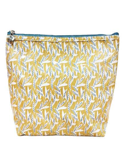 Cosmetic Bag (Large), Cotton/Waterproof PVC