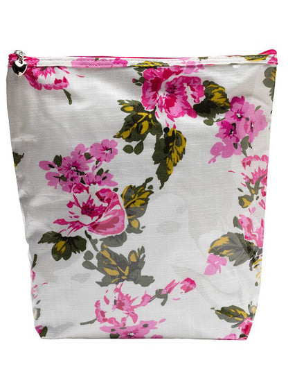 Cosmetic Bag (Large), Cotton/Waterproof PVC