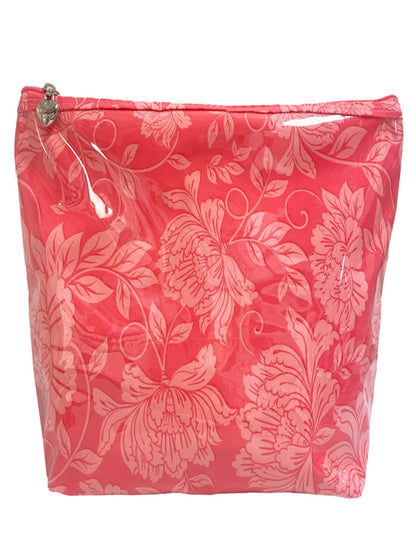 Cosmetic Bag (Large), Cotton/Waterproof PVC
