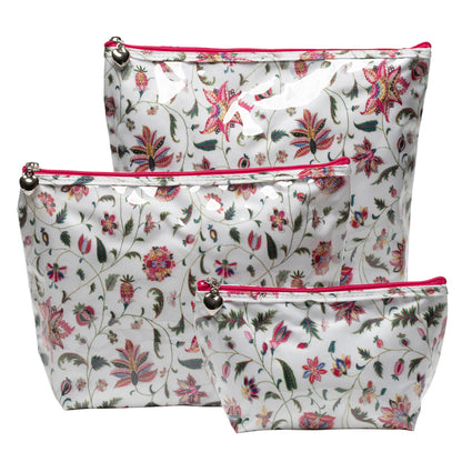 Cosmetic Bag (Medium), Vinyl Covered, Waterproof PVC