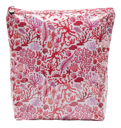 Cosmetic Bag (Large), Cotton/Waterproof PVC