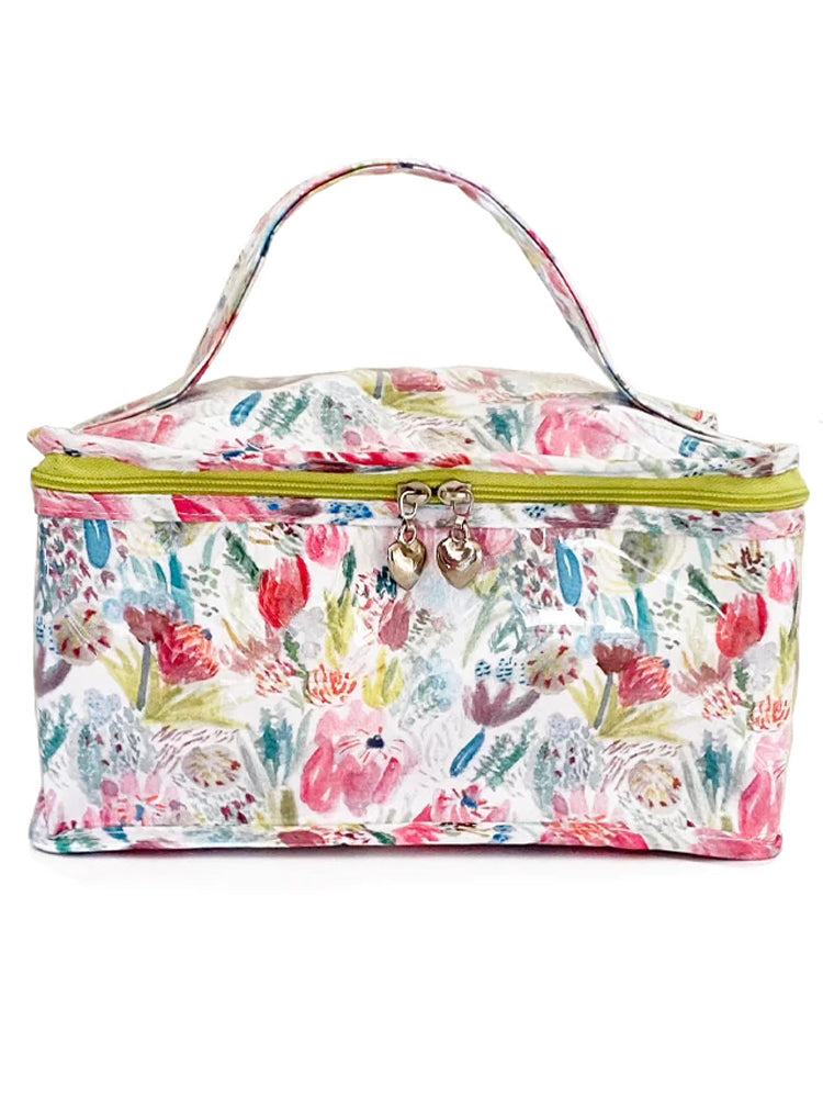 Vanity Bag, Cotton/Waterproof PVC