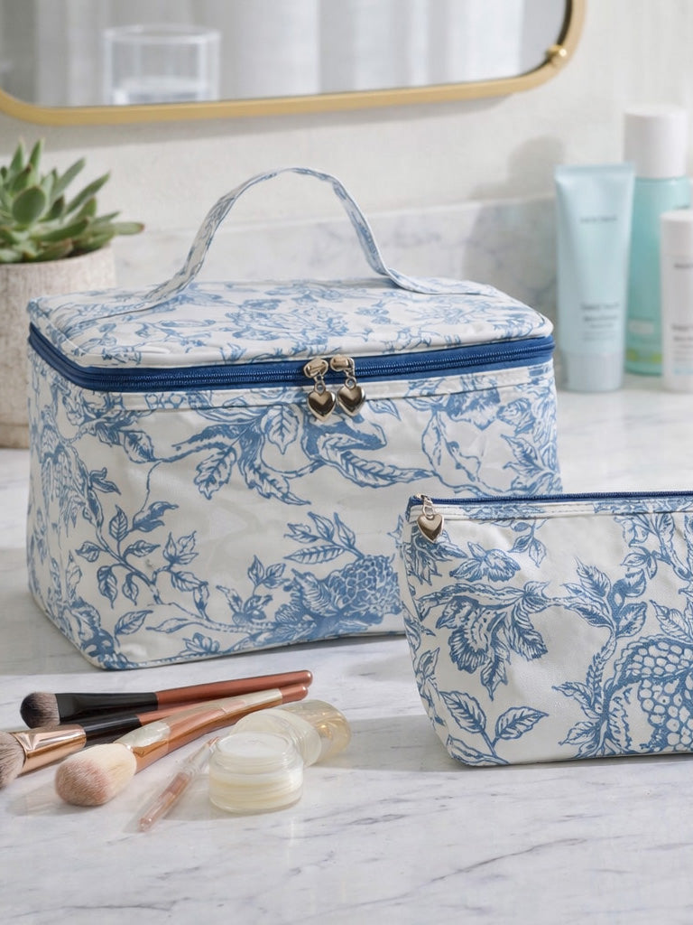 Vanity Bag, Cotton/Waterproof PVC