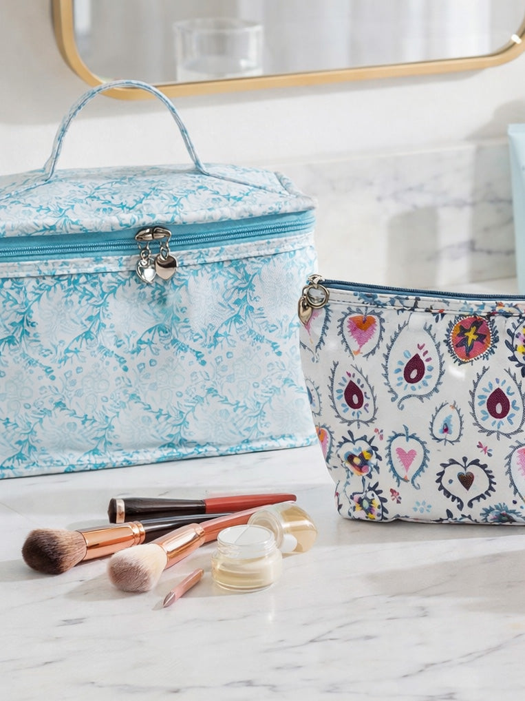 Vanity Bag, Cotton/Waterproof PVC