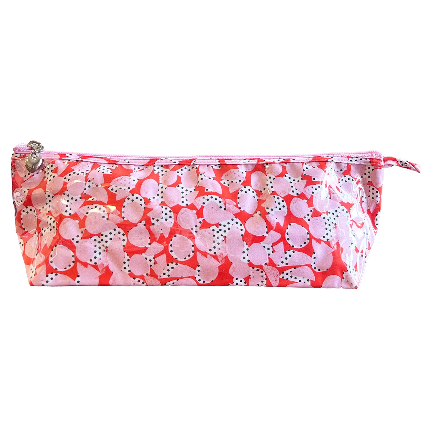 Brush Bag (Long), Pebble Polka Dot