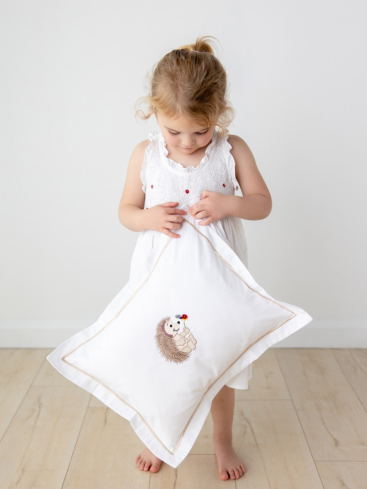 Baby Boudoir Pillow Cover, Hedgehog