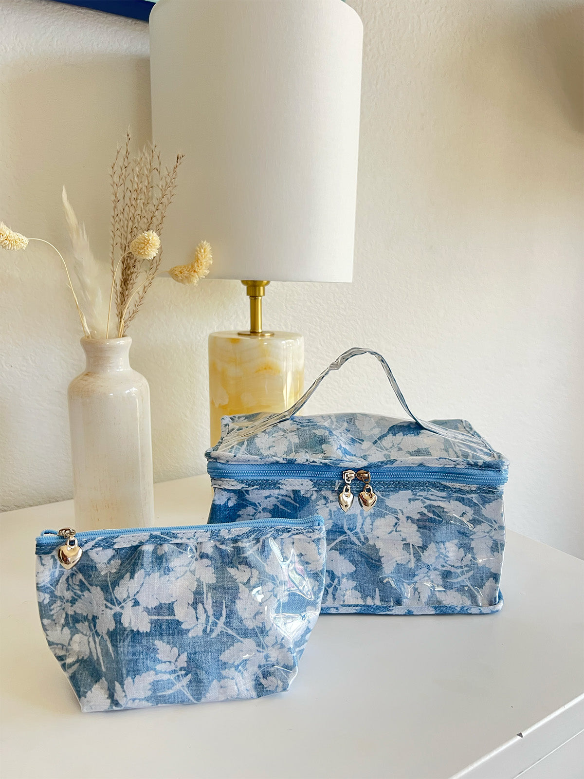 Vanity Bag, Cotton/Waterproof PVC
