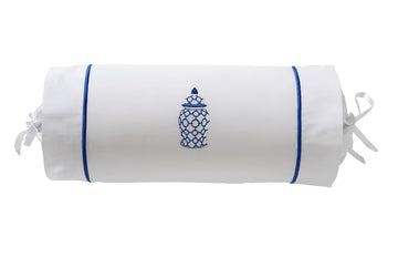 Bolster Cushion - Includes Insert, Embroidered