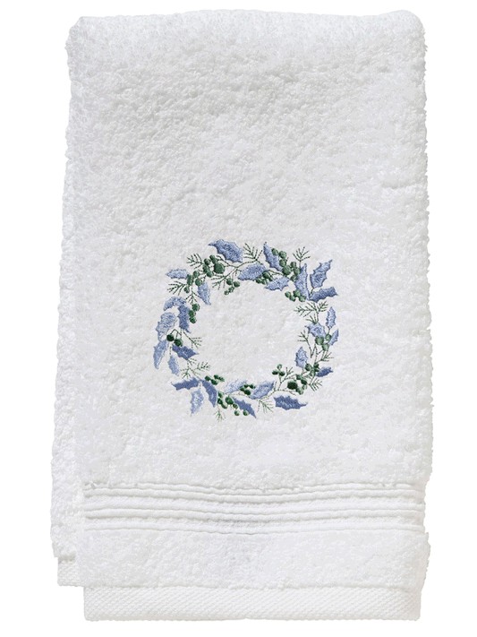 Guest Towels, Embroidered, Holiday