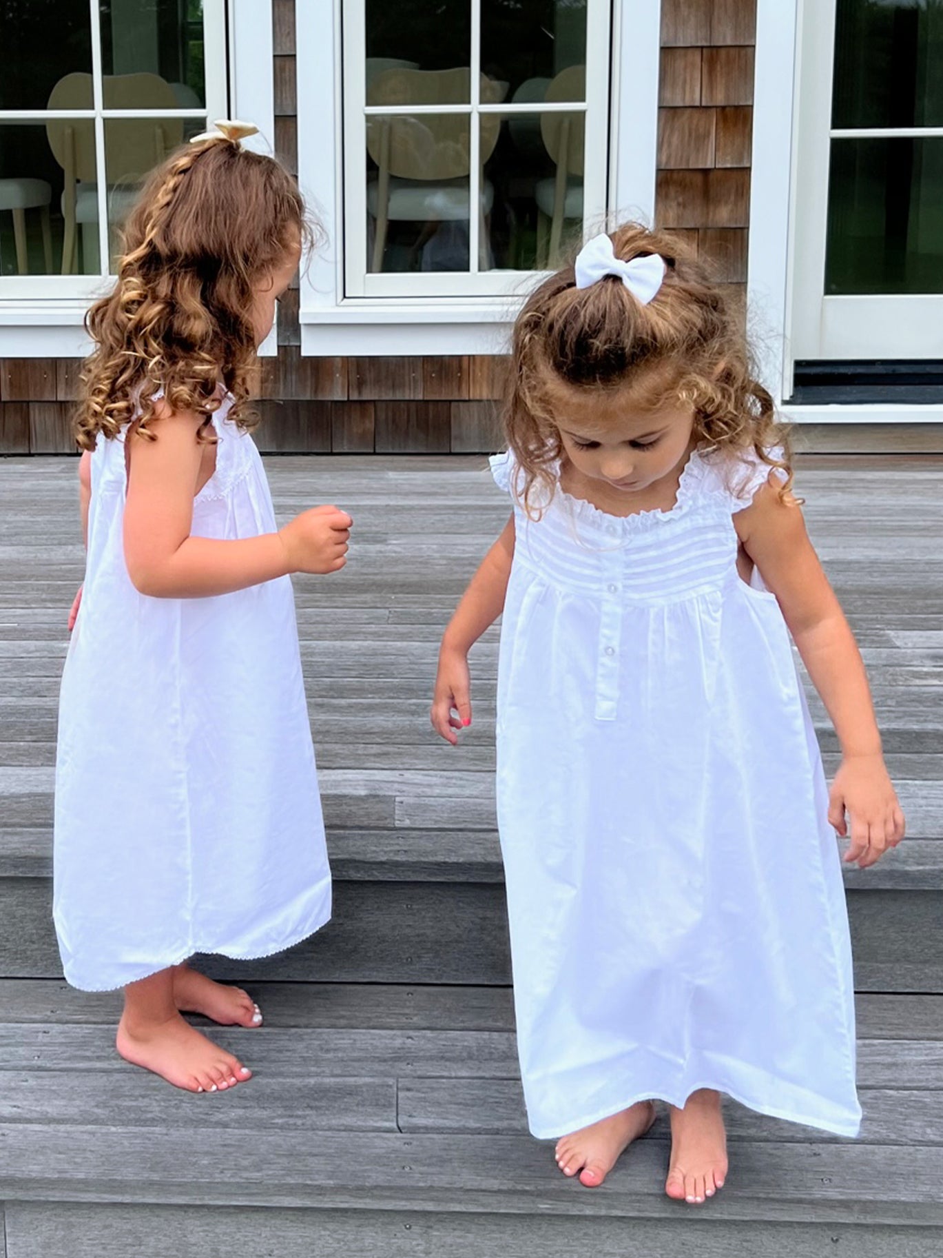 Chelsea White Cotton Dress, Lace