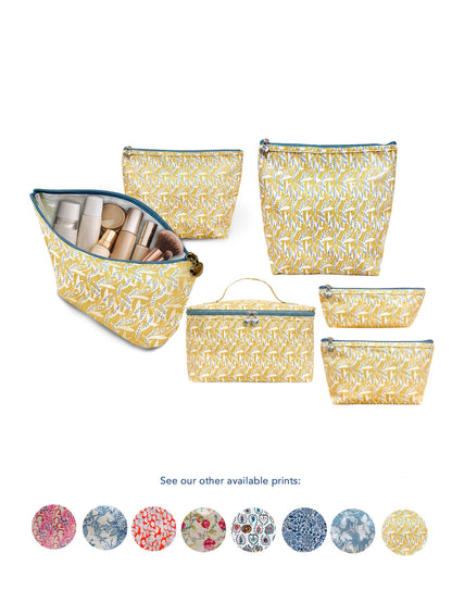 Cosmetic Bag (X/Small), Leaf Dance