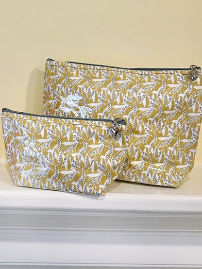 Cosmetic Bag (Medium), Leaf Dance