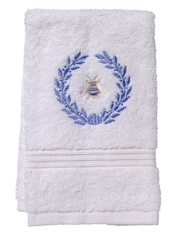 Guest Towel, Terry, Embroidered Bees