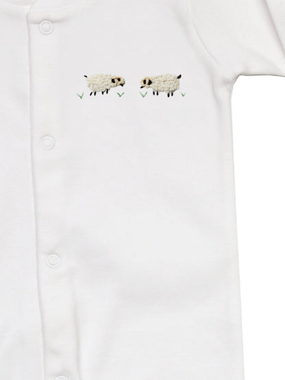 Footie, Sheep (Cream)