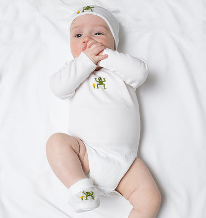 Onesie (Long Sleeve), Frog (Green)
