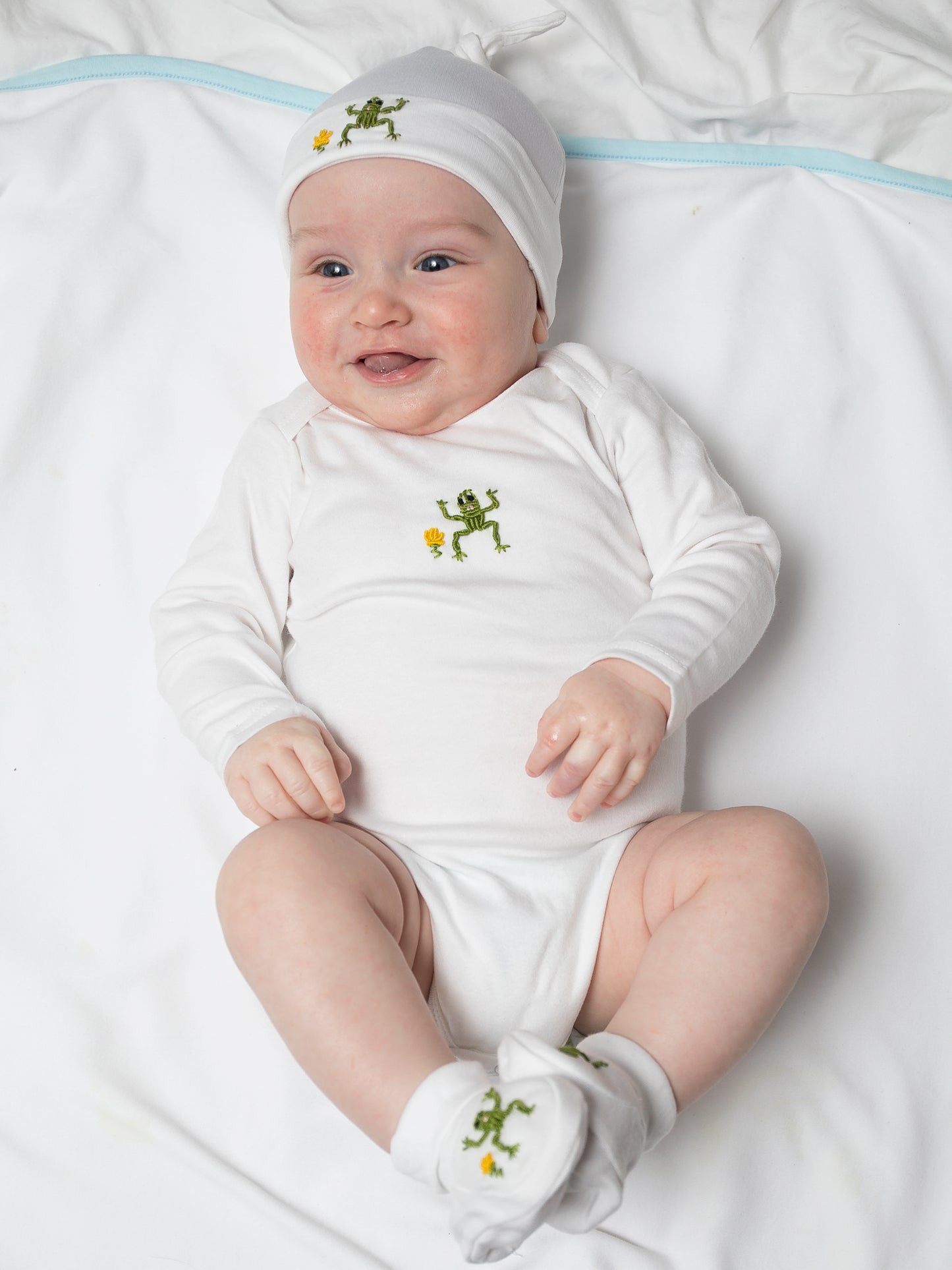 Onesie (Long Sleeve), Frog (Green)