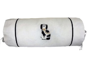 Bolster Cushion - Includes Insert, Embroidered