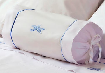 Bolster Cushion - Includes Insert, Embroidered