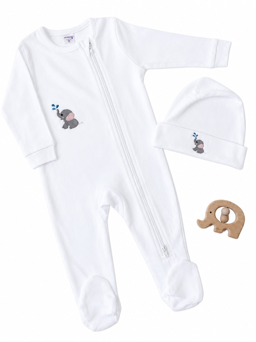 Cozy Newborn Set – 15% Off Footie, Hat & Gown
