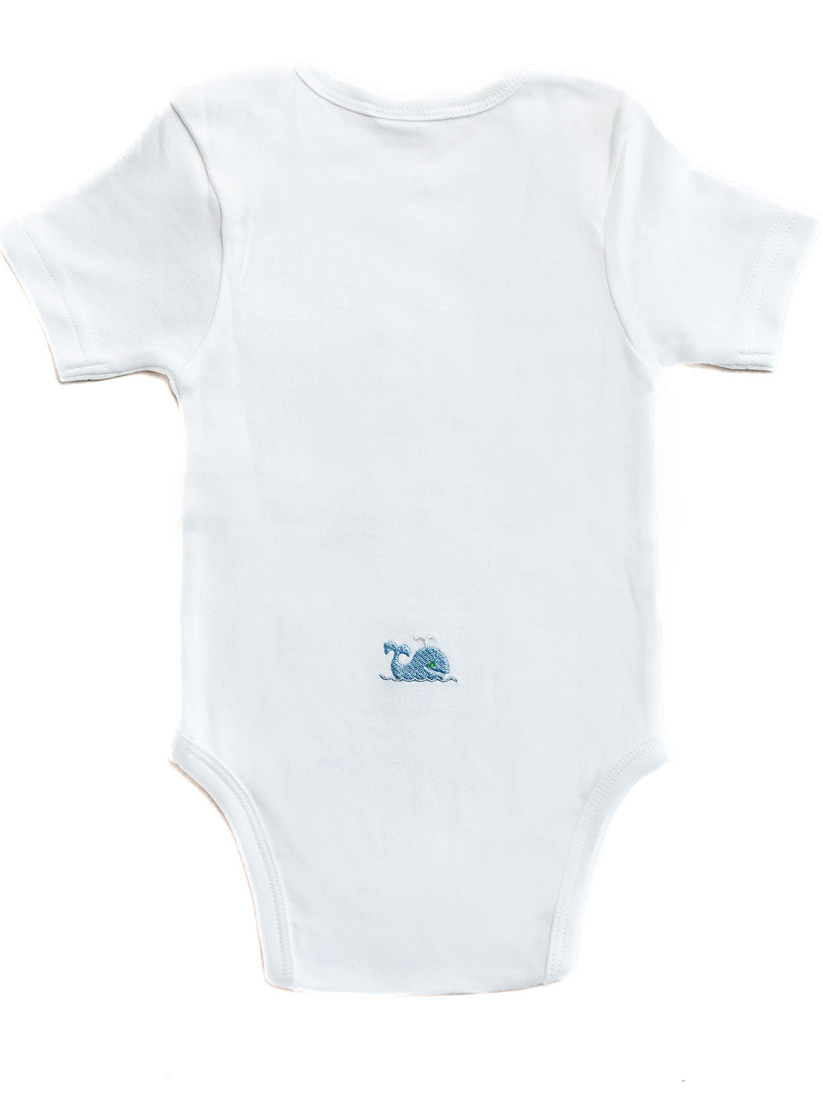 Onesie (Short Sleeve), Combed Cotton, Embroidered