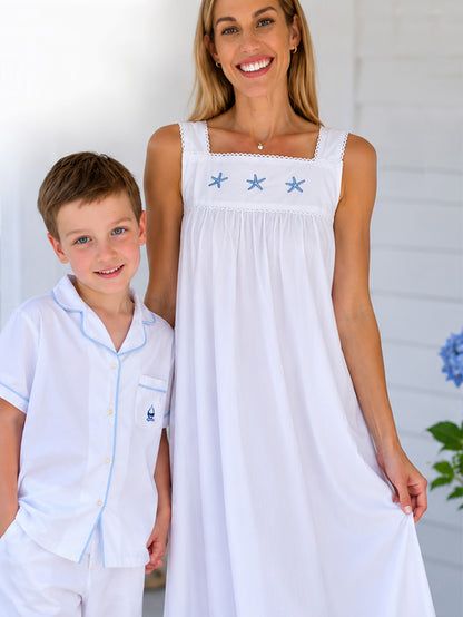 Mother & Son Summer Set - Starfish & Sailboat