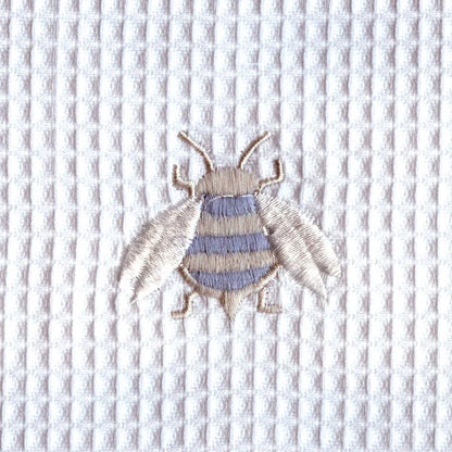 Tissue Box Cover, Embroidered Bees