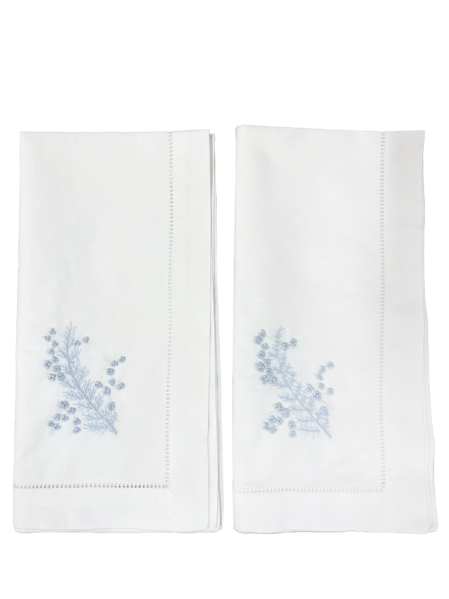 Dinner Napkin, Fern (Misty White), Set of 2