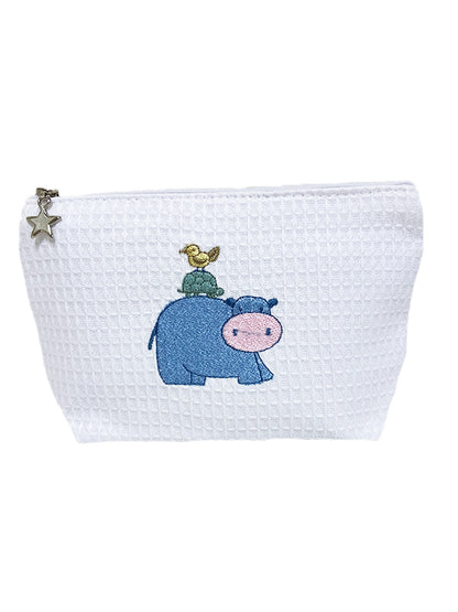 Cosmetic Bag (Small), Waffle Weave, Children's Designs