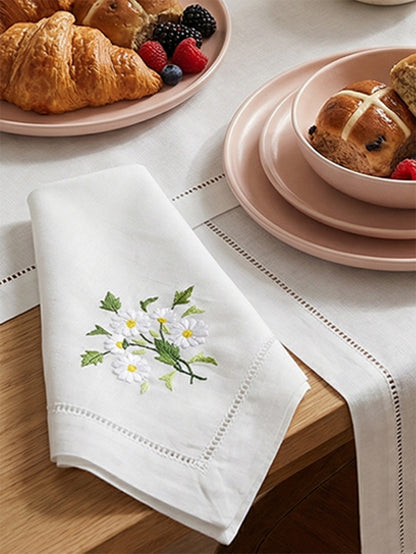 Dinner Napkin, French Hydrangea, Set of 2