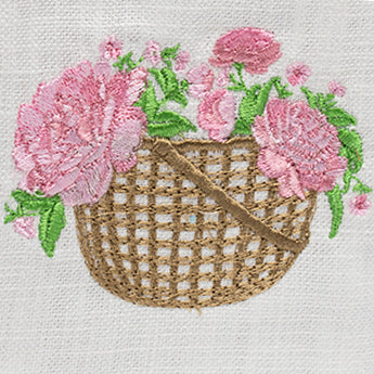 Cosmetic Bag (Large), Embroidered