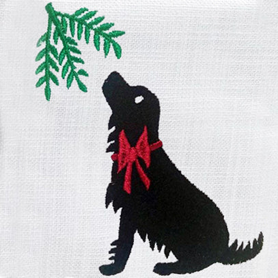 Guest Towels, Embroidered, Holiday