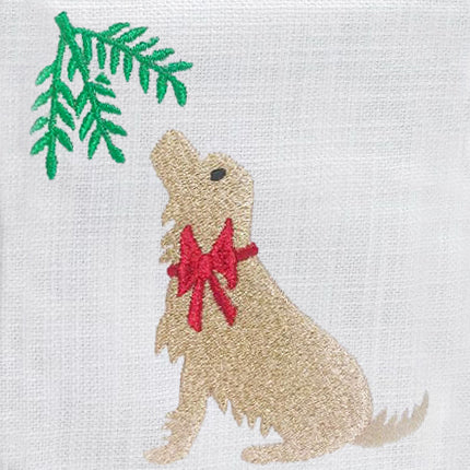 Guest Towels, Embroidered, Holiday