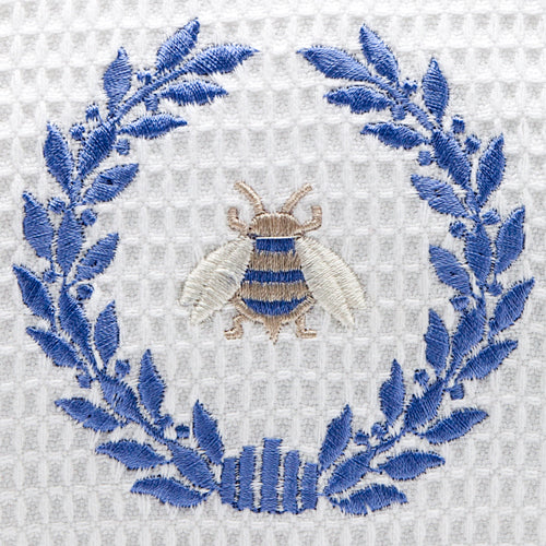 Tissue Box Cover, Embroidered Bees