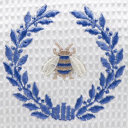 Tissue Box Cover, Embroidered Bees