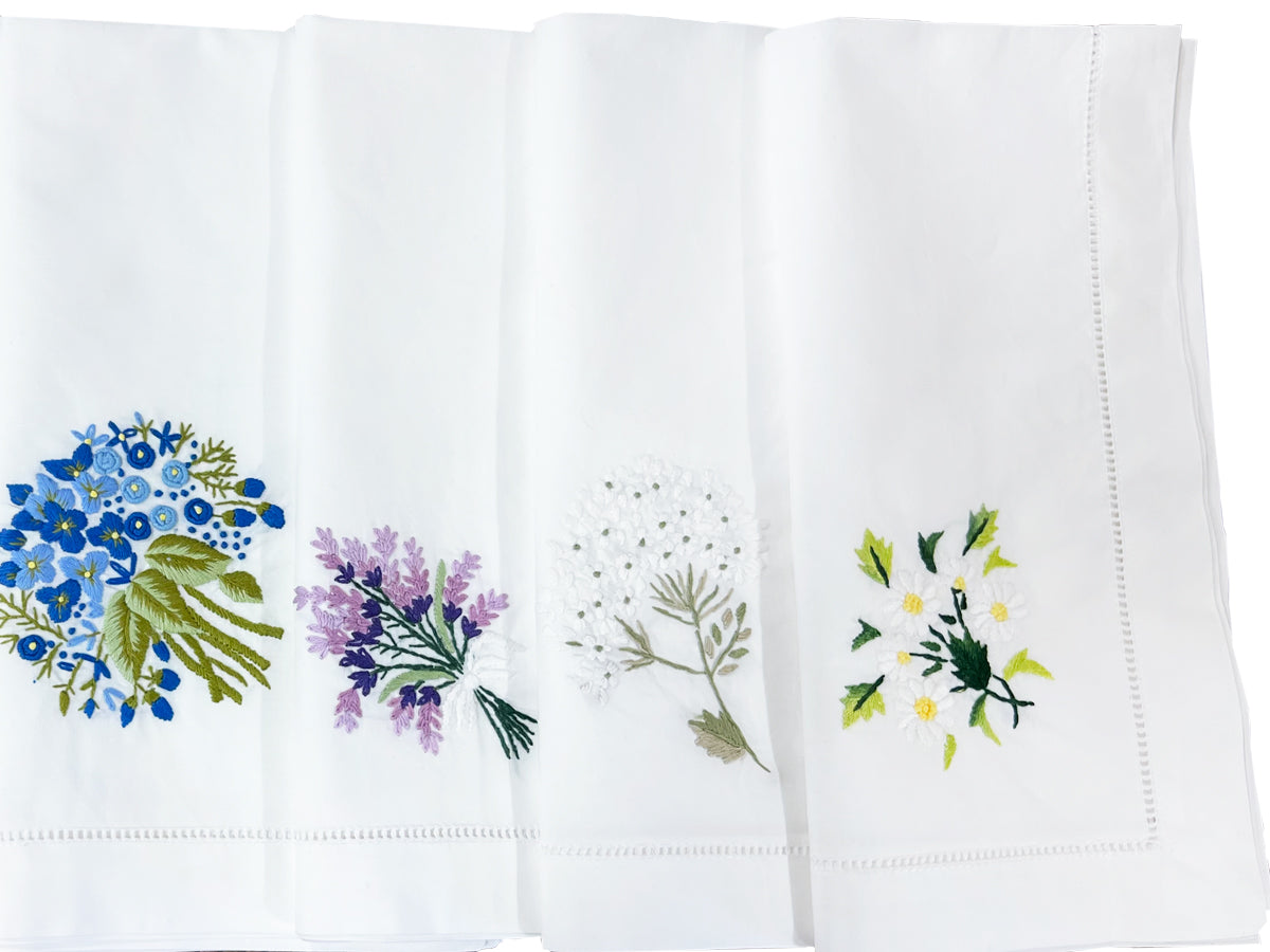 Dinner Napkin, Daisies, Set of 2