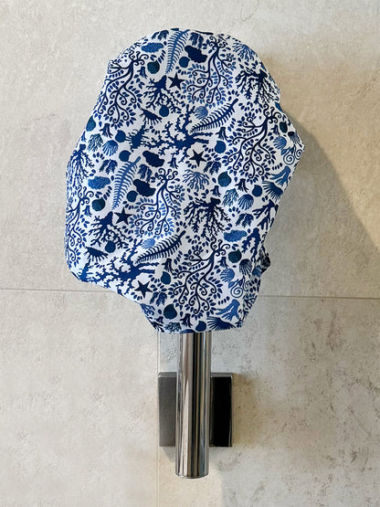 Shower Cap, Colorful Prints, Waterproof