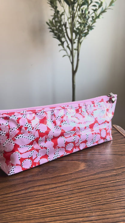 Brush Bag (Long), Cotton/Waterproof PVC