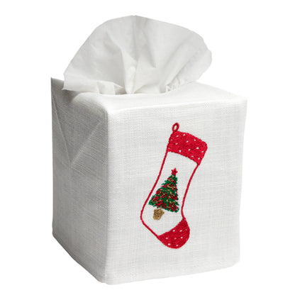 Tissue Box Cover, Christmas Tree