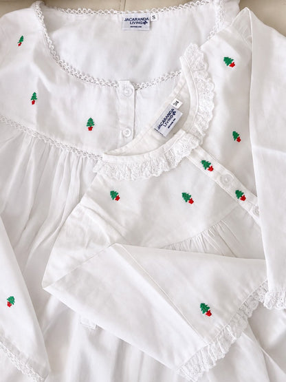 Matching Christmas Nightgown & Dress Set – 15% Off