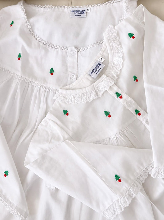 Matching Christmas Nightgown & Dress Set – 15% Off