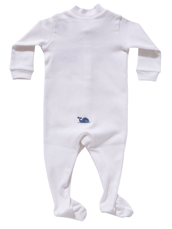 Footie, Elephant & Baby (Blue)